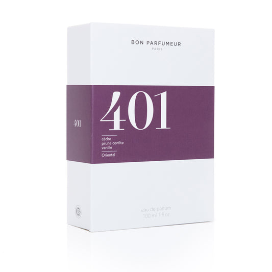 401- Cedar, Candied plum, and Vanilla Eau de Parfum