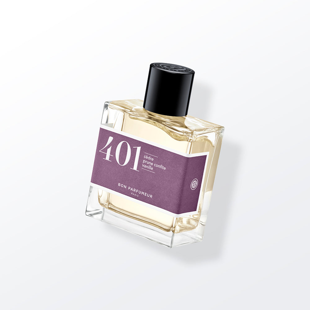 401- Cedar, Candied plum, and Vanilla Eau de Parfum