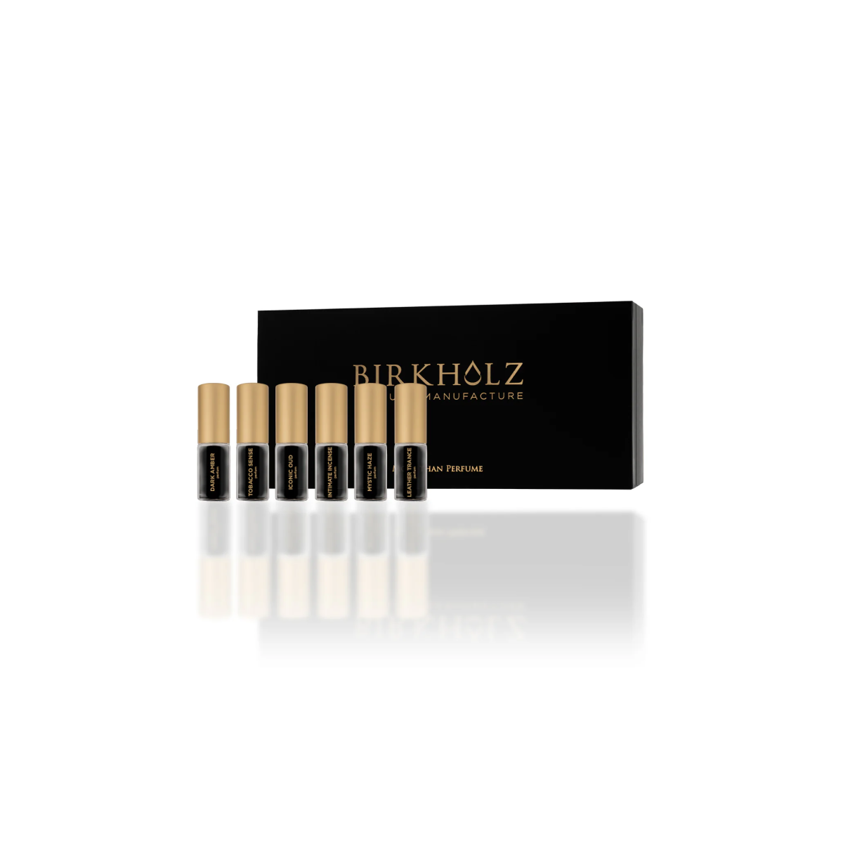 Birkholz Black Collection Sommelier Set - 6 x 3ml Extrait de Parfum