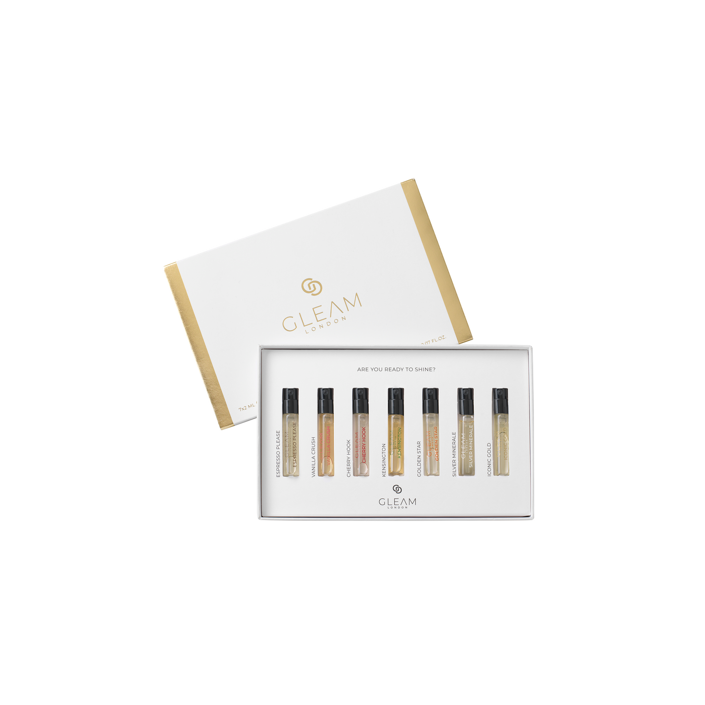 Gleam London Collection Essentials Discovery Set 7 x 2ML