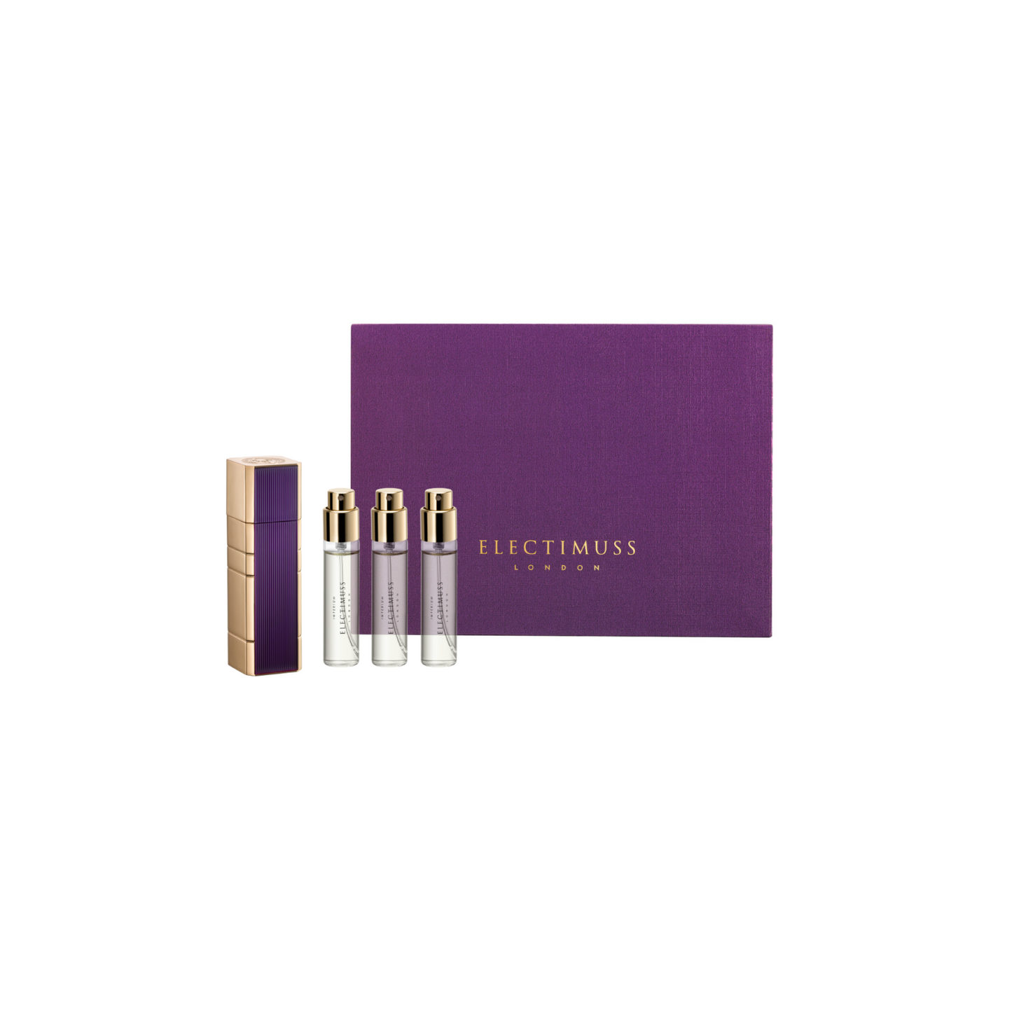 Electimuss Imperium Travel Set - Atomizer + 3 x 10ml Travel Sprays