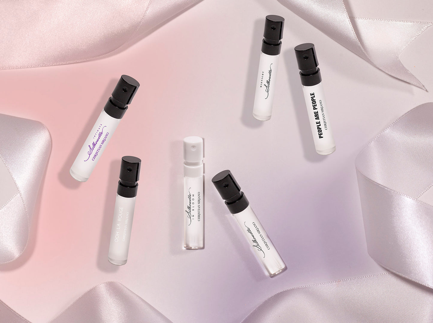 Christian Siriano Sample Set - 6 Samples, includes OOH LA ROUGE