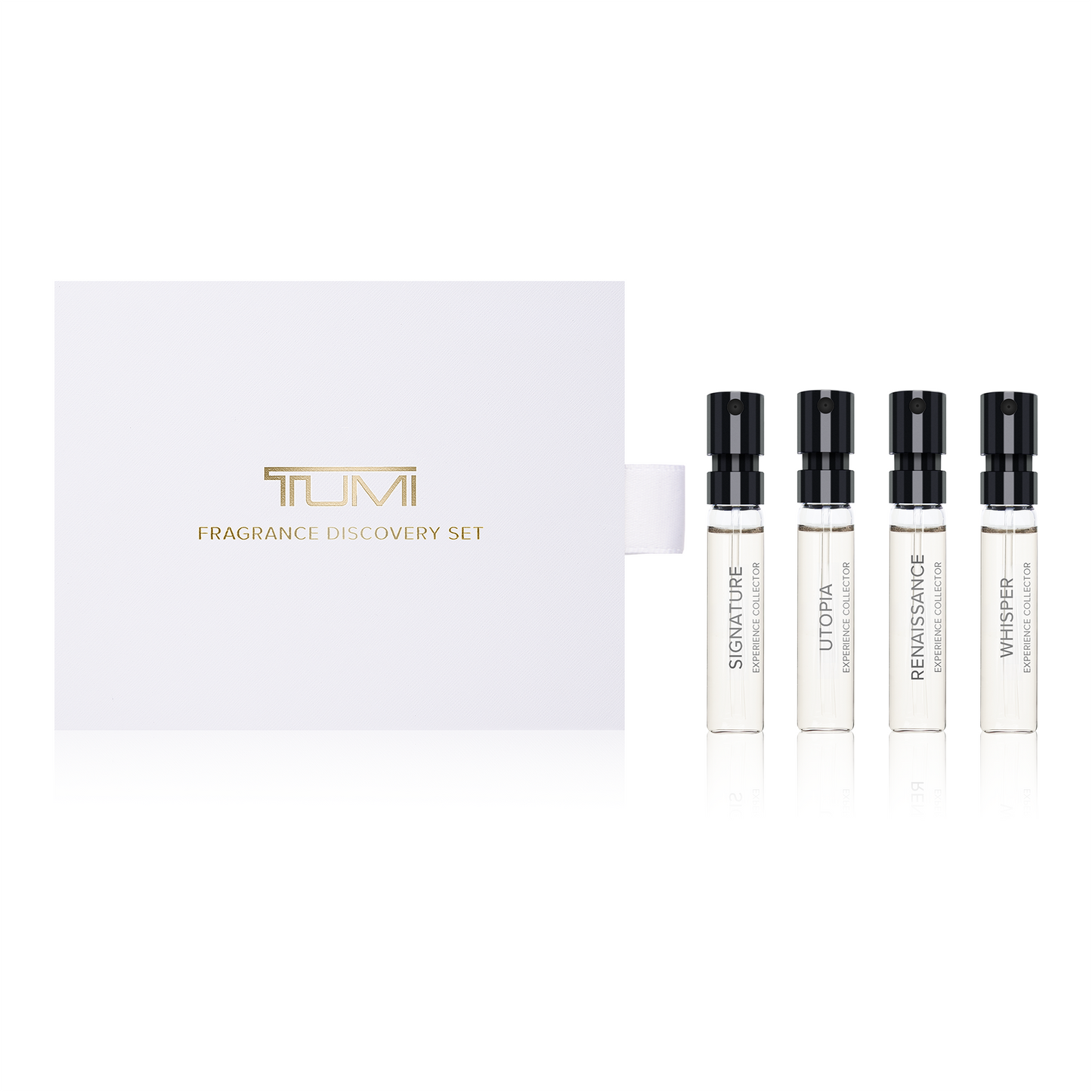 Experience Collector TUMI Discovery Set - 4 x 2ml Extrait de Parfum