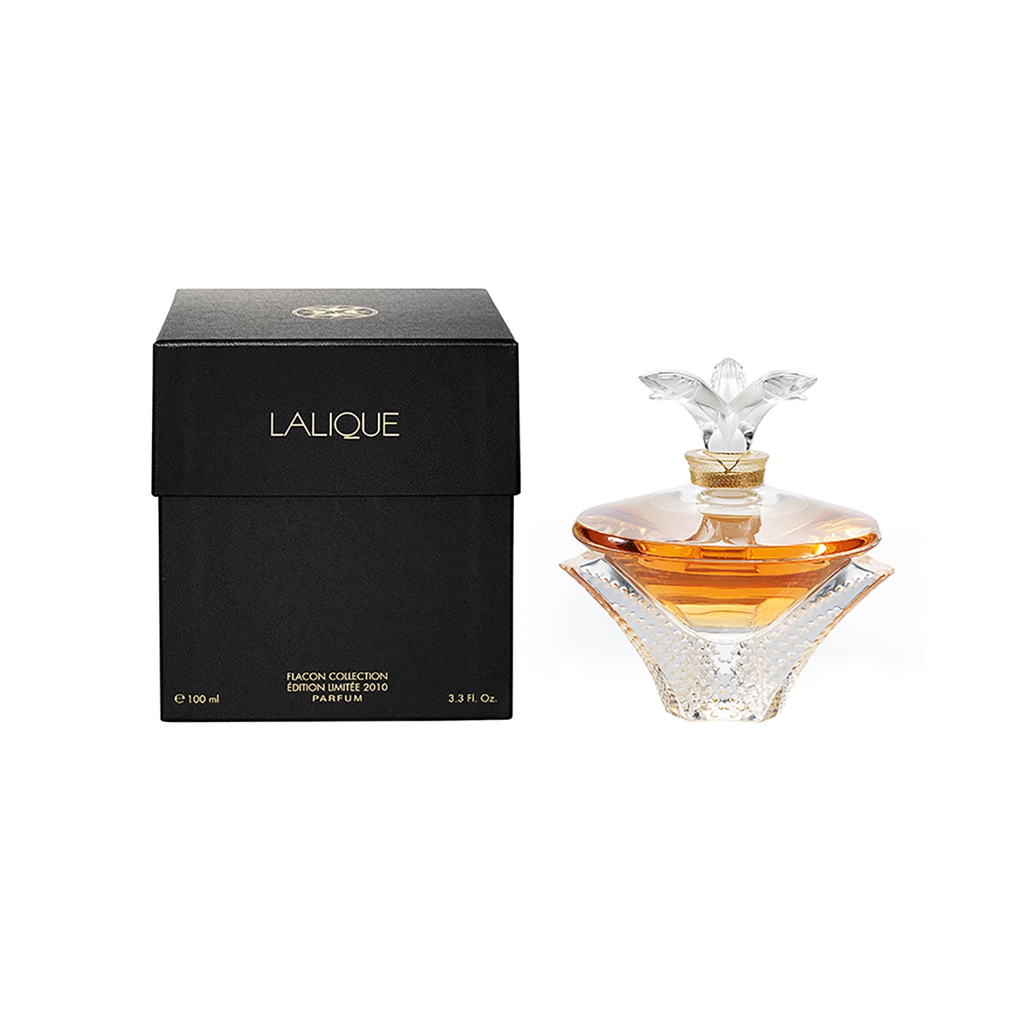 Lalique de Lalique 3.3 oz Limited Edition 2010 "Cascade" Crystal Extrait de Parfum